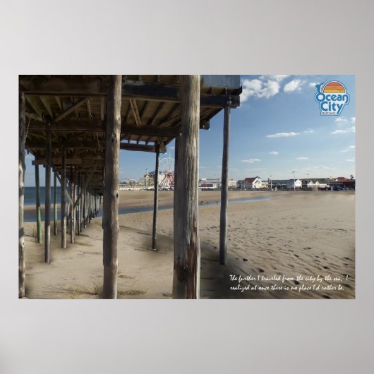 Ocean City Inlet Poster (Voorkant)