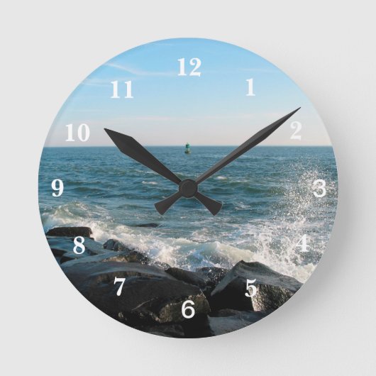 Ocean City Inlet Ronde Klok (Voorkant)
