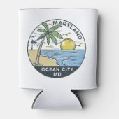 Ocean City Maryland  Blikjeskoeler (Voorkant)