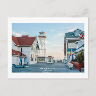 Ocean City Maryland. Briefkaart