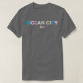 Ocean City Maryland Colorful Vacation Pullover (Design voorkant)