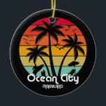 Ocean City, Maryland Keramisch Ornament<br><div class="desc">Ocean City, Maryland</div>