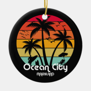 Ocean City, Maryland Keramisch Ornament