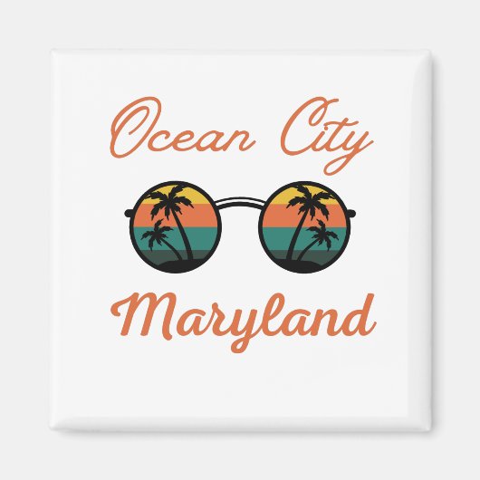 Ocean City Maryland Magneet (Voorkant)