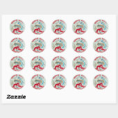 "Ocean City Maryland Ronde Sticker (Vel)