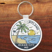 Ocean City Maryland  Sleutelhanger (Voorkant)