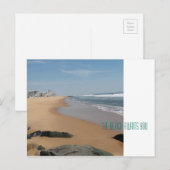 Ocean City Maryland, strand Briefkaart (Voorkant / Achterkant)