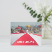 Ocean City, MD Briefkaart (Staand voorkant)