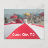 Ocean City, MD Briefkaart (Voorkant)