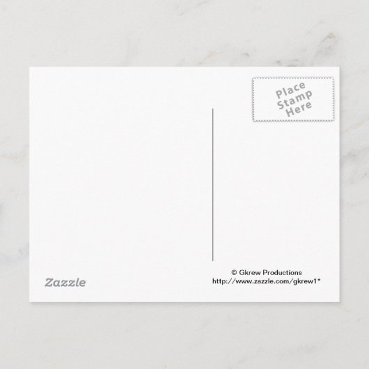 Ocean City, MD Briefkaart (Achterkant)