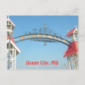 Ocean City, MD Briefkaart (Voorkant)