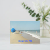 Ocean City, MD Briefkaart (Staand voorkant)