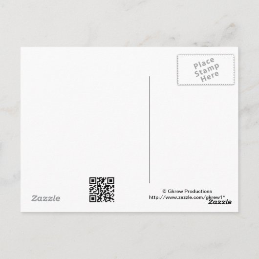 Ocean City, MD Briefkaart (Achterkant)