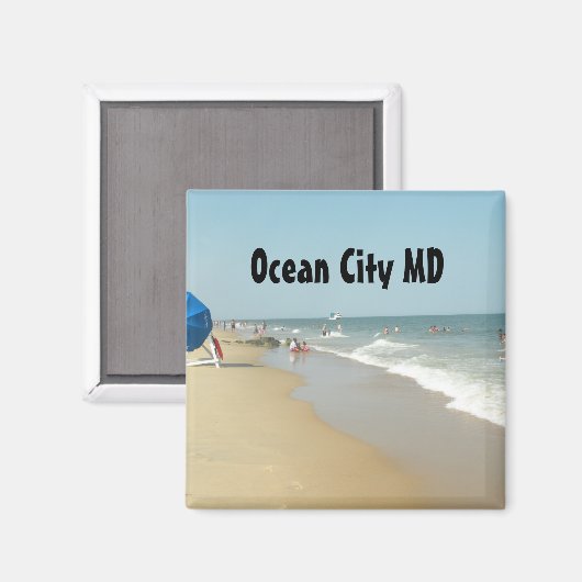 Ocean City MD Magnet (Voorkant / Achterkant)