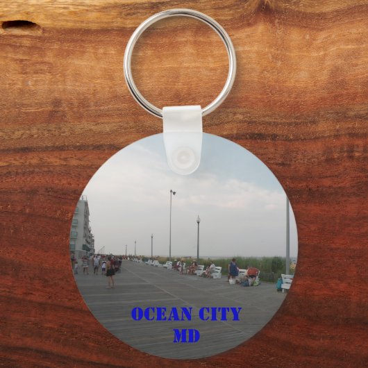 Ocean City, MD Sleutelhanger (Voorkant)