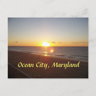 Ocean City, MD Sunrise Briefkaart