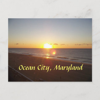 Ocean City, MD Sunrise Briefkaart