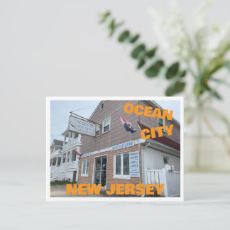 Ocean City New Jersey Ansichtkaart Briefkaart