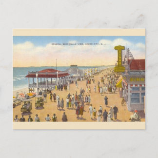  Ocean City New Jersey Boardwalk Briefkaart