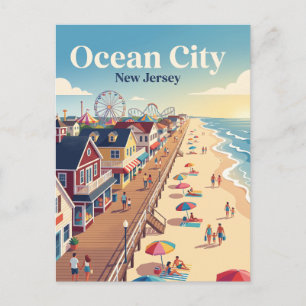 Ocean City, New Jersey Briefkaart