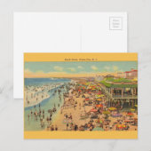  Ocean City New Jersey Briefkaart (Voorkant / Achterkant)