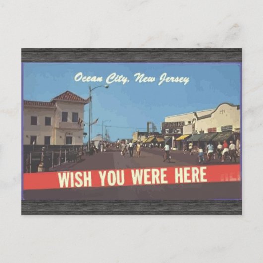 Ocean City, New Jersey, Briefkaart (Voorkant)