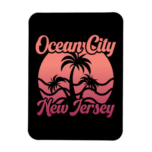 Ocean City, New Jersey Magneet (Verticaal)