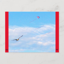 Ocean City, New Jersey Post Kaart-Fly Briefkaart