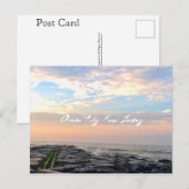 Ocean City, New Jersey Post Kaart-Jetty Briefkaart (Voorkant / Achterkant)