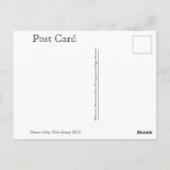 Ocean City, New Jersey Post Kaart-Jetty Briefkaart (Achterkant)