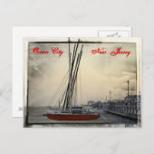 Ocean City New Jersey - Sail Away Briefkaart (Voorkant / Achterkant)