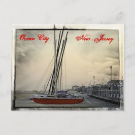 Ocean City New Jersey - Sail Away Briefkaart