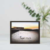 Ocean City, New Jersey Sunrise Post Kaart (Staand voorkant)