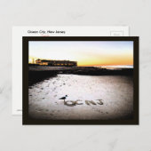 Ocean City, New Jersey Sunrise Post Kaart (Voorkant / Achterkant)