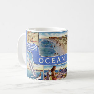 Ocean City NJ Ansichtkaart Koffiemok