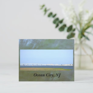 Ocean City, NJ Bridge Briefkaart