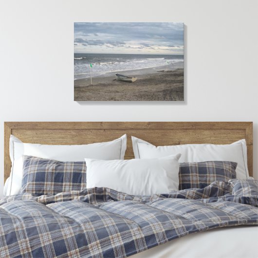 Ocean City, NJ Canvas Print (Insitu (Slaapkamer))