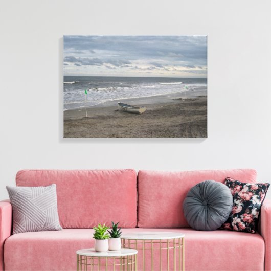 Ocean City, NJ Canvas Print (Insitu (Woonkamer))