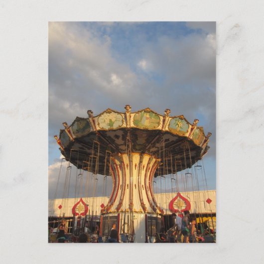 Ocean City, NJ Swings Briefkaart (Voorkant)