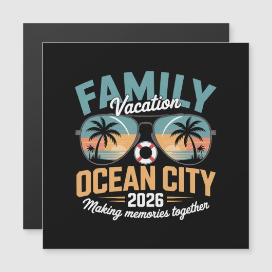 Ocean City-strand (Voorkant / Achterkant)