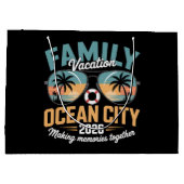 Ocean City-strand Groot Cadeauzakje (Achterkant)