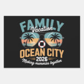 Ocean City-strand Inpakpapier Vel (Voorkant)