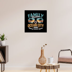 Ocean City-strand Poster