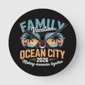 Ocean City-strand Ronde Klok (Voorkant)