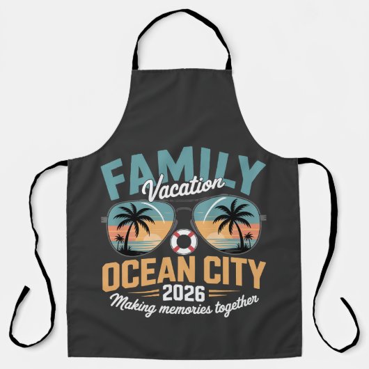 Ocean City-strand Schort (Voorkant)