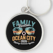 Ocean City-strand Sleutelhanger (Voorkant)