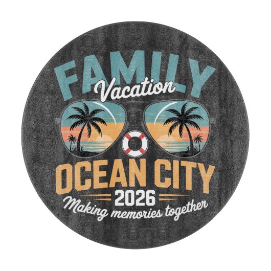 Ocean City-strand Snijplank (Voorkant)