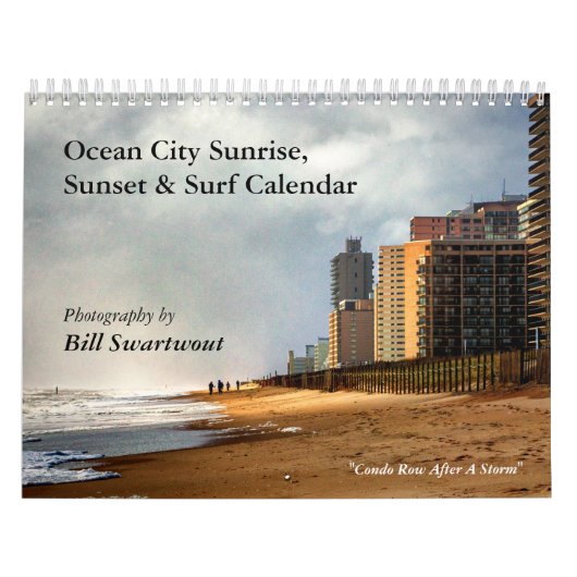 Ocean City Sunrise, Sunset and Surf Calendar Kalender (Hoes)