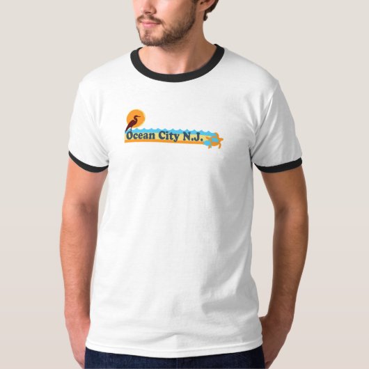Ocean City. T-shirt (Voorkant)