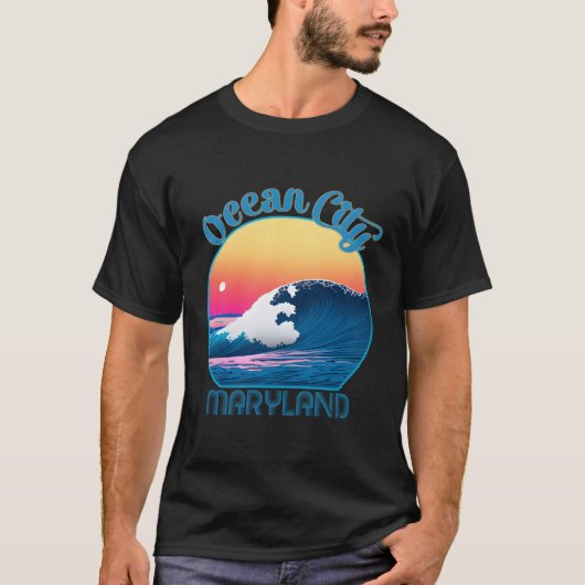 Ocean City T-shirt (Voorkant)